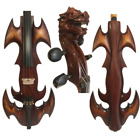 Exclusive design Crazy-1 full size electric cello 4/4 W/carving dragon head