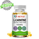 L-carnitine Capsules Fat Burning, Weight Loss,Muscle Gain,Metabolism 10-120 Caps