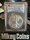 2012-W First Strike + American Silver Eagle + PCGS MS70 + Struck At West Point