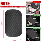 1x Car Armrest Cushion Cover Center Console Box Pad Protector Black Accessories (For: 2023 Kia Rio)