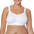 New Just My Size Women's Active Lifestyle Wirefree Bra Plus Sizes 40C to 48C