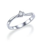 Women Wedding Ring 0.15 Ct IGI GIA Lab Created Diamond 950 Platinum Sizes 7 8 9