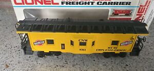 Lionel New Chicago And North Western Bay Window Caboose 6-9361