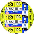 Southwire Romex Electrical Wire 100' 12/2 Solid SIMpull NM-B Jacketed CU Yellow