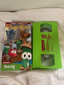 VeggieTales Lyle the Kindly Viking A Lesson in Sharing (VHS, 2001) Tested