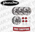 YEARONE 17 X 8 cast aluminum Rally II wheels.  KIT