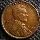 1920-d Lincoln Wheat Cent with sharp details