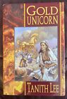 Gold Unicorn by Tanith Lee, Hardcover, Good, First Edition