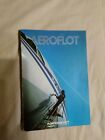 vintage Aeroflot 1986 Russian Soviet Airlines Brochure book of French