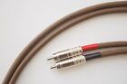 Belden 8402 with Switchcraft 3502A, Hi-Fi / High-End RCA Interconnect Cable Pair