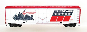SPIRIT OF '76 WASHINGTON'S CROSSING 50' BOX CAR-HO SCALE