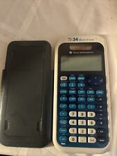 Texas Instruments TI-34 MultiView Scientific Calculator - Blue/White USED