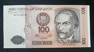 PERU - ND - 100 INTIS - A5151031Z - BANKNOTE - CIRCULATED