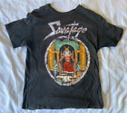 VTG 1988 Madness Reigns World Devastation Tour SAVATAGE T-Shirt HAINES orig USA
