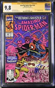 Amazing Spider-Man #335 - Marvel - CGC SS 9.8 NM/MT - signed by Erik Larsen