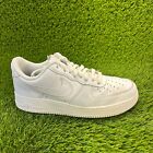 Nike Air Force 1 '07 Low Mens Size 9 White Athletic Shoes Sneakers CW2288-111