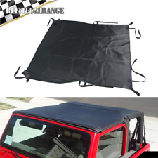 Fit For Jeep Wrangler 1997 1998 1999-2006 Black Outback Extended Bikini Soft Top (For: 1999 Jeep Wrangler)