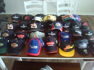 NASCAR RACING VINTAGE SNAPBACK STRAPBACK Hat Lot of 35 cap hats wholesale RESALE