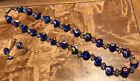 Antique Murano Moretti Millefiori Glass Bead 18” Necklace & Earring Set ~ Z9