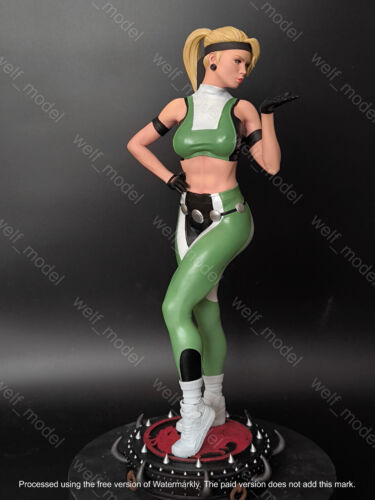 Sonya Blade Custom Statue 1/4 1/3 fits Mortal Kombat 3 Painted Sexy Figure