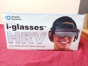 IO Display Systems i-Glasses HRV High Resolution Video Headset BRAND NEW SEALED