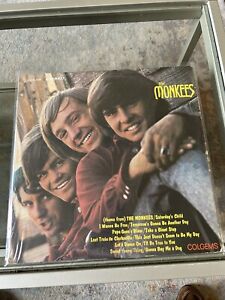 The Monkees Debut Self Titled LP COM-101 Colgems Original 1966 In Shrink EX/EX
