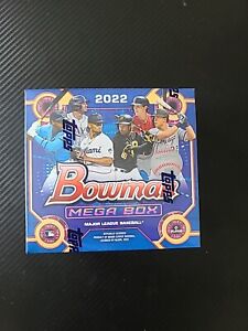 Bowman 2022 Baseball Trading Card Mega Box - 50 Cards Elly De La Cruz RC SEALED