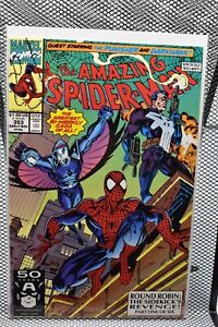 Amazing Spider-Man #353 Direct Edition Marvel 1991 Punisher Darkhawk Appear 9.2