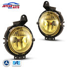 Fog Lights for 2007-2015 Mini Cooper Yellow Lens Front Driving Lamps Replacement (For: Mini)