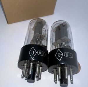 (2) OTK Vacuum Tubes 6SN7/6H8C - Made In Russia Tested