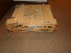 Russian Soviet vintage wood ammo crate Empty box silver 7.62x54r