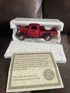 1936 Ford Pickup 1/32 Scale red & black Diecast Truck ARKO Products Classics