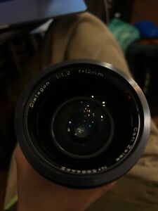 Zeiss 12mm f1.2 T1.3 Distagon T* ​Superspeed Super 16mm with PL Mount