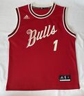 Authentic Derrick Rose NBA Chicago Bulls Jersey 2015 Christmas Day adidas size M
