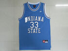 Larry Bird #33 Indiana State Blue Jersey Men's College Basketball