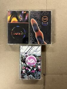 Lush Cassette Lot of 3 Tested&Works Gala, Spooky, Lovelife Alternative Rock
