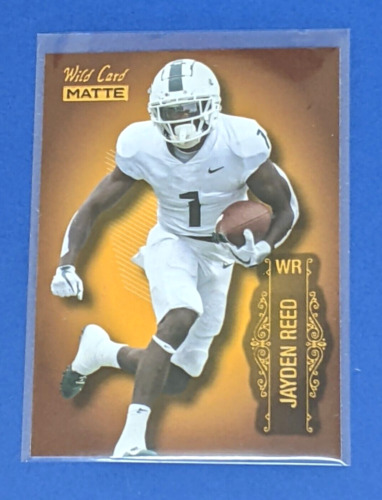 Jayden Reed  *2023 Wild Card Matte* Base RC Rookie #51-Packers