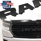 2019-2023 Matte Black Front Grille Emblem for RAM 1500 Nameplate Grill Badge (For: 2020 Ram)