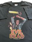 Vintage L  Evil Dead T Shirt Blue Grape Bruce Campbell Army of Darkness 90s Y2K