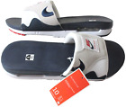 Nike Men's Air Max 1 Slides Sandals White Obsidian Neutral Grey Size 10 NIB