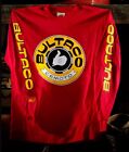 Bultaco Logo Red/Yellow Jersey Long Sleeve T-Shirt AHRMA Metro Racing - NEW
