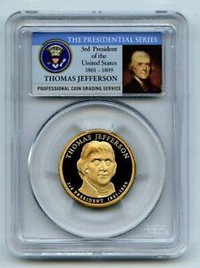 2007 S $1 Thomas Jefferson Dollar PCGS PR70DCAM