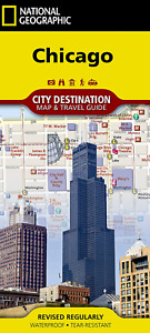 New ListingChicago Map (National Geographic Destination City Map) - NEW