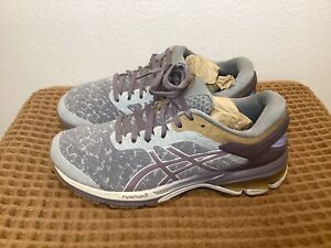 Asics Women’s Sz 8 Gel Kayano 26 Gray Purple Stability Running Shoes Sneakers