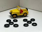 Vintage Lesney Matchbox #72 jeep, TEN TIRES (VEHICLE NOT INCLUDED)