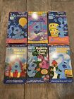 Blue’s Clues Vhs Tape Lot Of 6