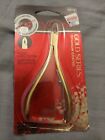 Revlon Gold Series Nail Cuticle Clipper 1/4 Jaw Titanium Coated #42016 NEW