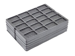 Game Piece Counter Trays (5-Pack), War Game / Board Game Sorting Storage