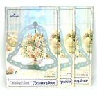 Hallmark Wedding Chimes Centerpiece 12.25” Vintage Party Lot of 3 New Open Packs