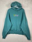 Wilbur Soot 96' Version 1.2 Hoodie Adults XL Green Embroidered Pullover OS